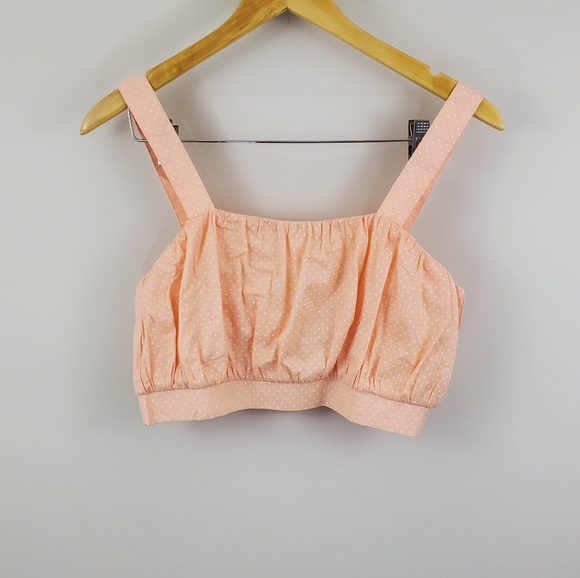 New Favlux Crop Top and Skirt Orange two Piece Set - Picture 2 of 5